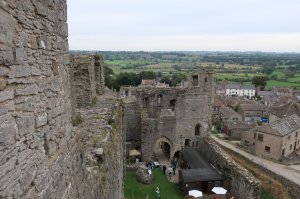 View of the castle gatehouse