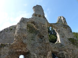 A selection of pictures of the castle remains
