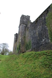 Views from the path around outside of the castle precinct