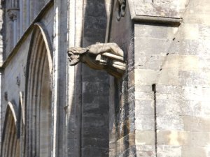 Detail of cathedral exterior