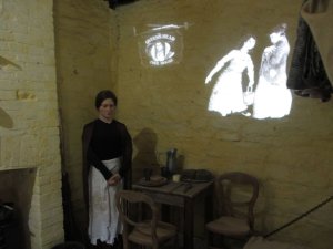 Display in the woman's prison tower