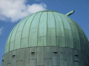 Dome from the former observatory in the science centre