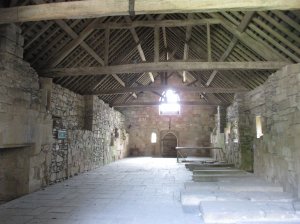 The monks dormitories on the first floor