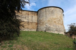 Tower on the south curtain wall of the castle
