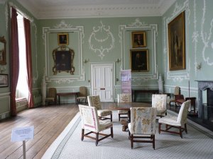 The saloon, for entertaining guests.