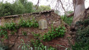 The memorial to the nuns of Cannington, several of whom were buried in the grounds