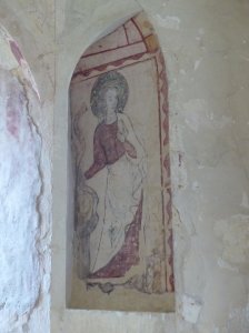Wall painting in the church