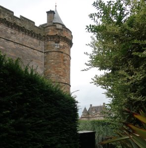 Castle view from the garden