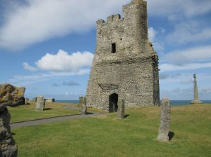 The remains of the gatehouse