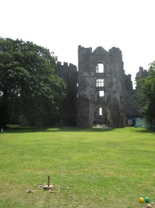 The inner gatehouse from the outside