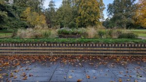 The view towards the cloister gardens
