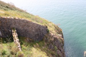 Parts of the exterior wall