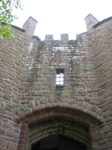 Detail of the gatehouse 