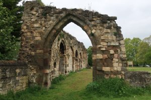 Ruined arches!