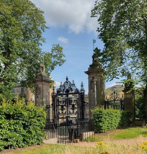 Palace gates