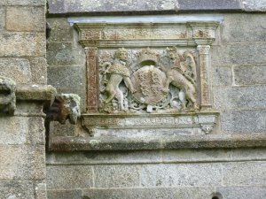The Tudor royal arms