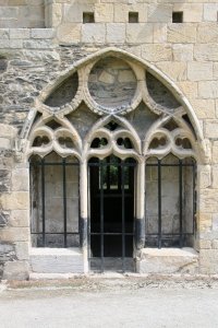 The chapter house door arch
