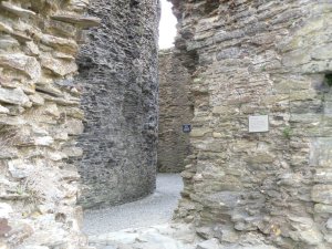 The wall of the inner tower