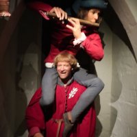 Jolly japes at Warwick Castle