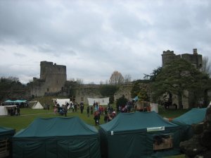 Busy day at the castle!