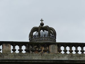 Got to have a crown in a royal residence!