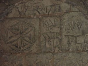 Medieval graffiti
