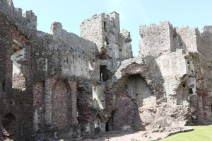 The remains of the great hall