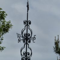 A weather vane at Dunster Castle