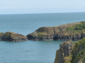 Just one of the amazing views from the island